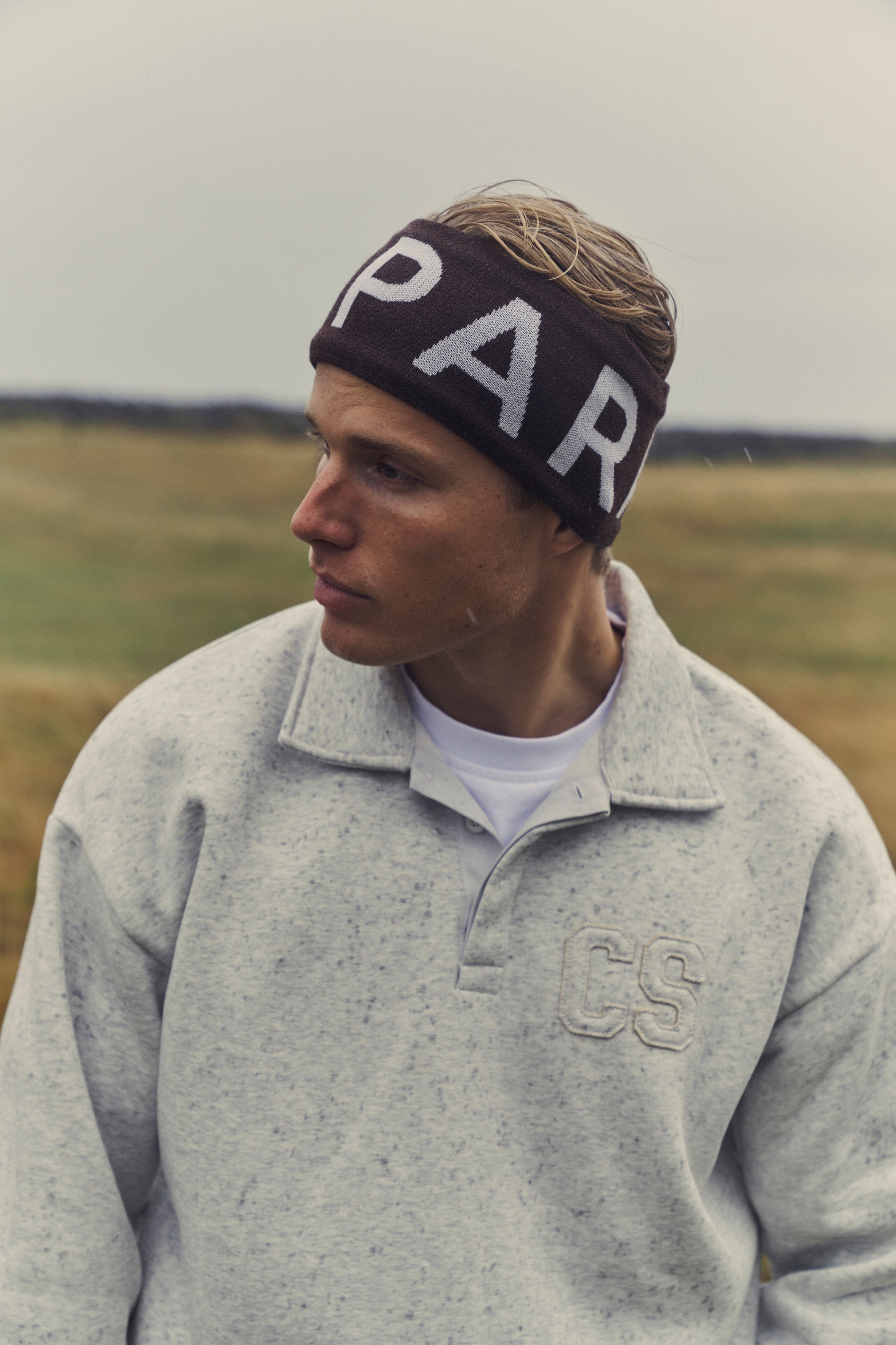 M. CS Rugby Shirt - Grey melange